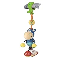 Playgro Dingly Dangly Clip Clop - Melodic Infant Rattle Toy for 0+ Months with Stroller Clip, Car Seat Charm, & Crib Hanger - Engaging Developmental Fun for Newborns - Small Header Card