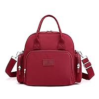 Oichy Crossbody Bag for Women Nylon Waterproof Shoulder Bag Top Handle Satchel Handbags Lightweight Pocketbooks
