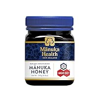 Manuka Health UMF 10+/MGO 263+ Manuka Honey (250g/8.8oz), Superfood, Authentic Raw Honey from New Zealand