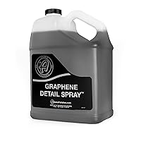 Adam's Polishes Graphene Detail Spray (Gallon) - Extend Protection of Waxes, Sealants, & Coatings | Waterless Detailer Spray For Car Detailing | Clay Bar, Drying Aid, Add Ceramic Graphene Protection