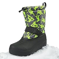 Northside Frosty Insulated Winter Snow Boots for Girls and Boys with Rugged, Water Resistant Nylon Upper, Quick-Drying Lining, Removable EVA Insole, and Durable TPR Outsole