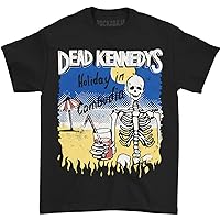 Dead Kennedys Men's Cambodian Skeleton T-Shirt Black