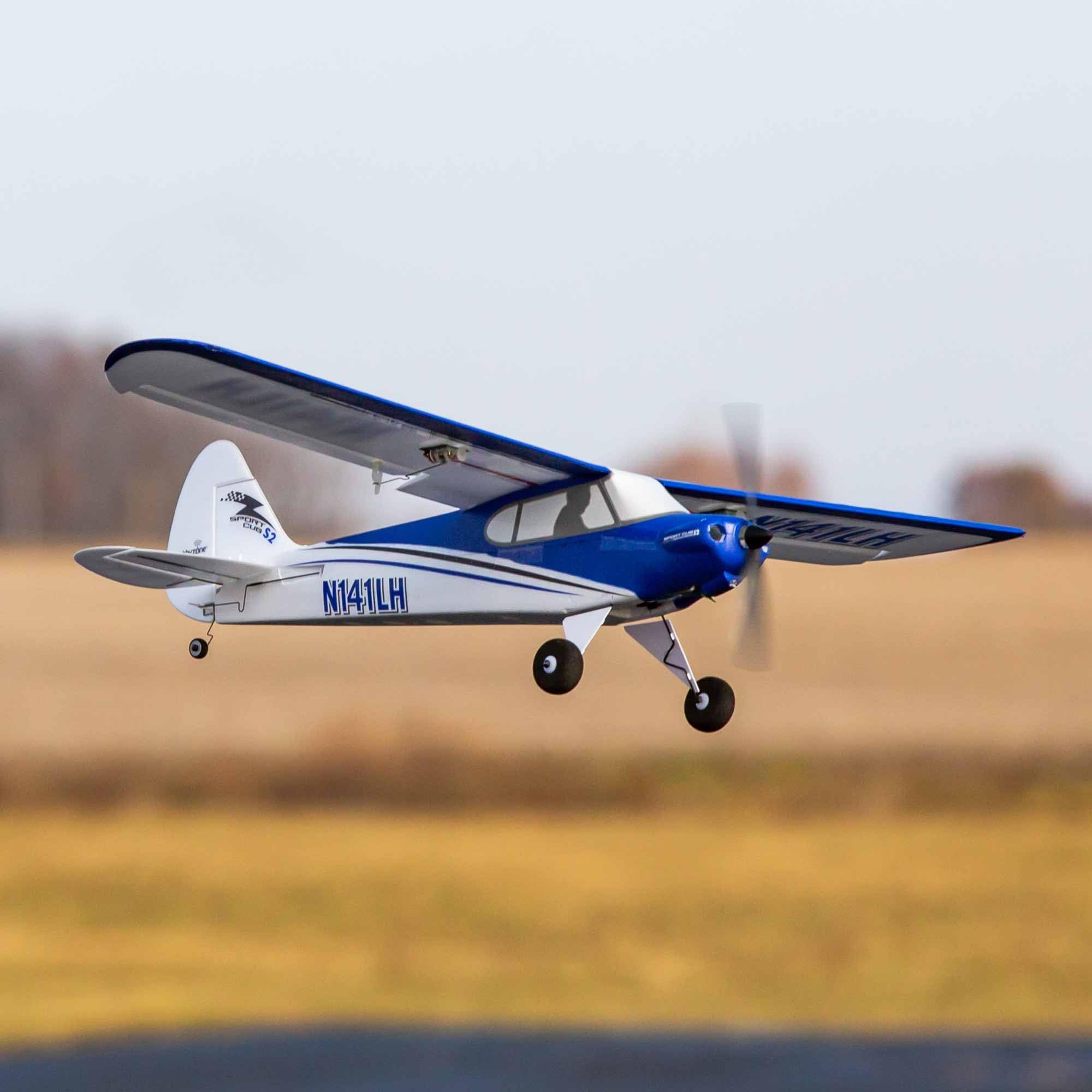 HobbyZone RC Airplane Sport Cub S 2 615mm RTF Everything Needed to Fly is Included/Safe Technology HBZ444000