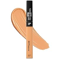 Maybelline New York Fit Me Liquid Concealer Makeup, Natural Coverage, Lightweight, Conceals, Covers Oil-Free, Honey, 1 Count (Packaging May Vary)