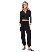 Happy Trunks Harem Pants for Women/Women’s Yoga Pants with Pockets (S-XXL) Hippie Clothes/Boho Clothes for Women/Beach Lounge