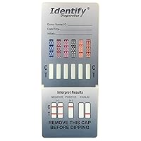 12 Panel Drug Test Dip Card - 50 Pack - CLIA Waived Instant Urine Drug Test Kit for AMP,BAR,BUP,BZO,COC,MDMA,MET,MOP/OPI,MTD,OXY,PCP,THC