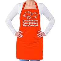 On The 8th Day Fried Chicken Was Created - Unisex Adult Kitchen/BBQ Apron
