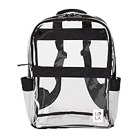 Clear Stadium See-Through Bags for Casual Festivals, Concerts, Airports, and Sporting Events