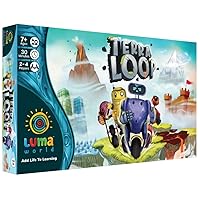 Luma World Terra Loop STEM Educational Board Game for Ages 8+ Years to Improve Math Skills, Money Concepts and Develop Multiple Intelligences, 30 Minutes Game Duration and 2-4 Players