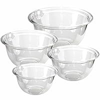 Ball Heat Resistant Cook Bowl Set, 6.7 inches (17 cm), 7.5 inches (19 cm), 8.3 inches (21 cm), 9.4 inches (2