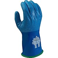 SHOWA 282 Waterproof Insulated Work Gloves, Large (Pack of 12 Pair)