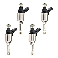 KAX FJ1057 Fuel Injectors for 2009-2017 CC 2.0L, 2015-2016 Q3, 2008-2014 GTI 2.0L, 2012-2015 A6, 2014-2016 A4, 2009 TT 2.0L, 2008-2013 A3 2.0L, 2009-2017, 2014 A5, 2010-2012 A5-4pcs