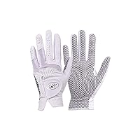 GH Women's Leather Golf Gloves One Pair Basic Women's Silicone Golf Gloves