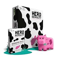 Herd Mentality Expansion Pack Bundle: The Udderly Hilarious Board Game Plus The Expansion Pack with 200 Extra Questions