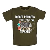 Forget Princess - Teacher - Organic Baby/Toddler T-Shirt