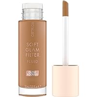 Catrice | Soft Glam Filter Fluid | Luminous Make Up Base & Highlighter for Radiant Complexion | With Vitamin E & Squalene | Vegan & Cruelty Free (65 | Tan)