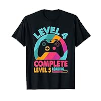 Funny Celebrate 4th Wedding Level 4 Complete Level 5 Loading T-Shirt