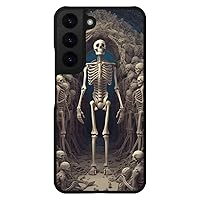 Skeleton Design Samsung S22 Phone Case - Gifts for Gothic Lovers - Unique Items Multicolor