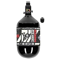 Maddog HK Army HSTL Dog 68ci/4500psi Carbon Fiber Compressed Air HPA Paintball Tank Bottle System with Fill Nipple Protector | Standard Reg | 2024 Hydro | Ships Empty