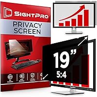 19 Inch 5:4 Computer Privacy Screen Filter for Monitor - Privacy Shield and Anti-Glare Protector (14 13/16