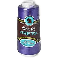 Maxi Lock A&E Stretch Textured Nylon Purple Serger Thread MWN-43399