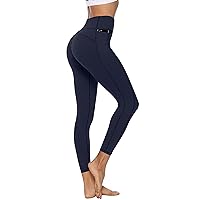 Persit Women's Sports Leggings with Pockets, Opaque Sports Trousers, Yoga Trousers, Streetwear