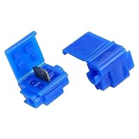 3M Electrical IDC 804-POUCH, Blue, 18-16 AWG(solid/stranded), 14 AWG (stranded), 25 per pouch