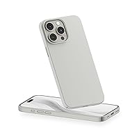 PEEL Magnetic Case Compatible with iPhone 15 Pro Max (Natural) - Embedded MagSafe Compatible Magnet, Thin Minimalist Design - Protects & Showcases Your Device