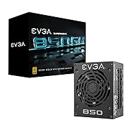 EVGA SuperNOVA 850 GM, 80 PLUS Gold 850W, Fully Modular, ECO Mode with FDB Fan, 10 Year Warranty, Includes Power ON Self Tester, SFX Form Factor, Power Supply 123-GM-0850-X1