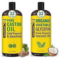 Seven Minerals Pure Castor Oil & Organic Vegetable Glycerin