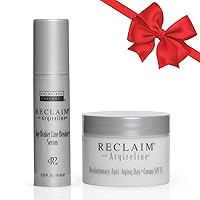 Principal Secret Reclaim Radiant Day Duo - Age Braker Line Breaker Serum with Hyaluronic Acid and Antioxidants; Revolutionary Anti-Aging Day Cream with Peptides and Moisture Retaining Red Algae