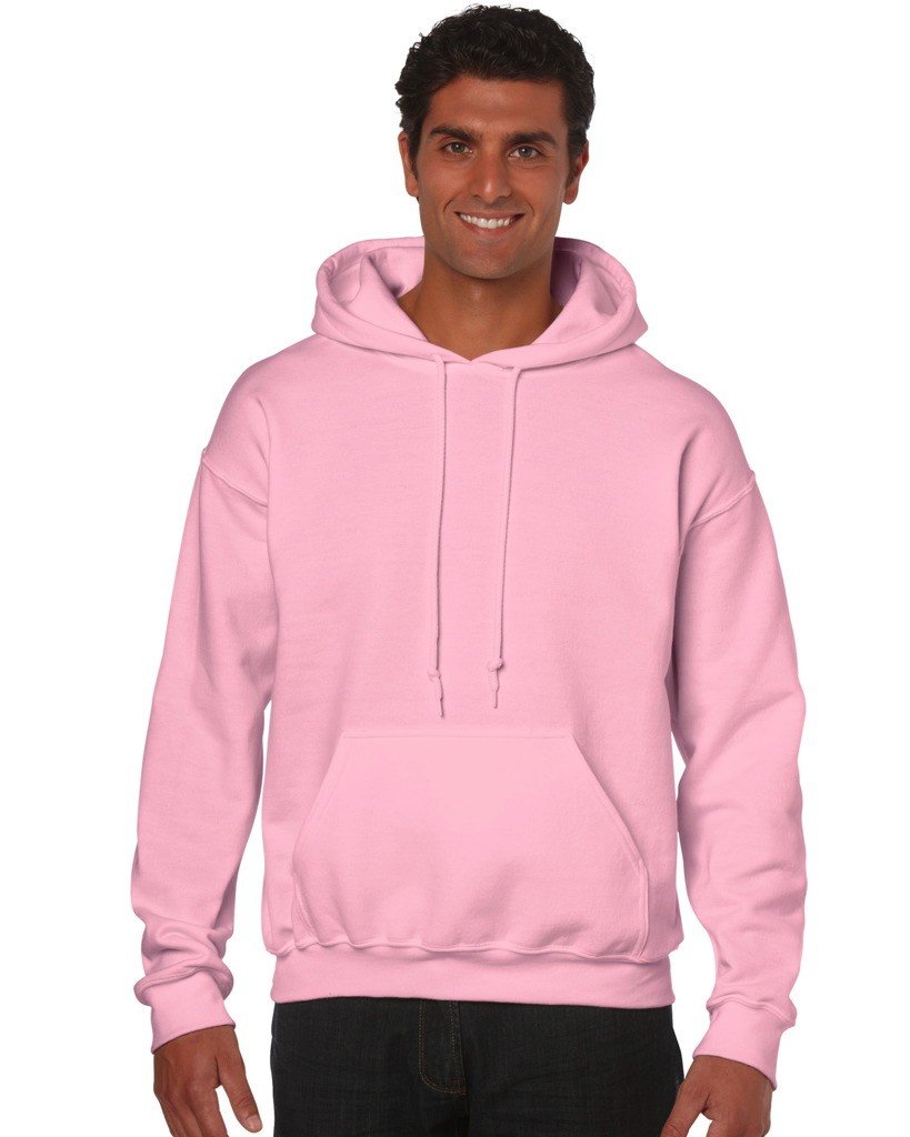 Hooded Pullover Sweat Shirt Heavy Blend 50/50 - Light Pink 18500B S