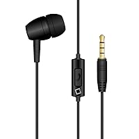 Pro Mono Earbud Hands-Free for Motorola One 5G/Edge/Edge+/Razr 2020/Z Flip/Z Play/Moto with Built-in Microphone and Crisp Clear Safe Audio! (3.5mm / 3.5ft Length Cable)