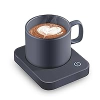 Mug Warmer for Coffee, Electric Coffee Warmer for Desk with Auto Shut Off, 3 Temperature Setting Smart Cup Warmer for Heating Coffee, Beverage, Milk, Tea and Hot Chocolate (No Cup)