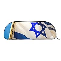 Israeli Flag Print Cosmetic Bags For Women,Receive Bag Makeup Bag Travel Storage Bag Toiletry Bags Pencil Case