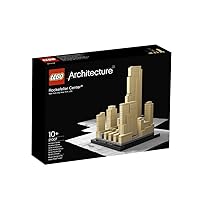Lego Architecture - 21007 - Construction Set - Rockefeller Plaza