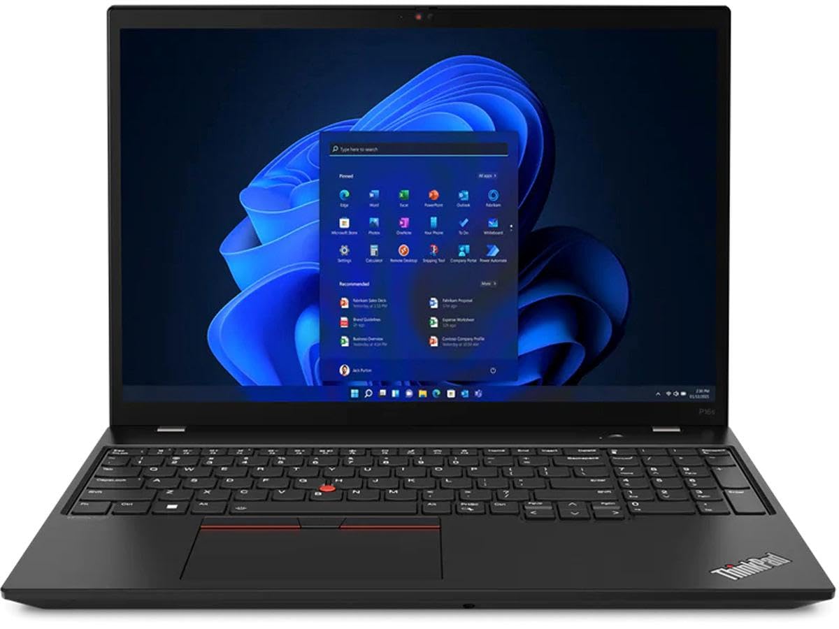 Lenovo ThinkPad P16s Gen 2 21K90017US 16 Mobile Workstation - WUXGA - 1920 x 1200 - AMD Ryzen 7 PRO 7840U Octa-core [8 Core] 3.30 GHz - 32 GB Total RAM - 32 GB On-board Memory - 1 TB SSD - Villi