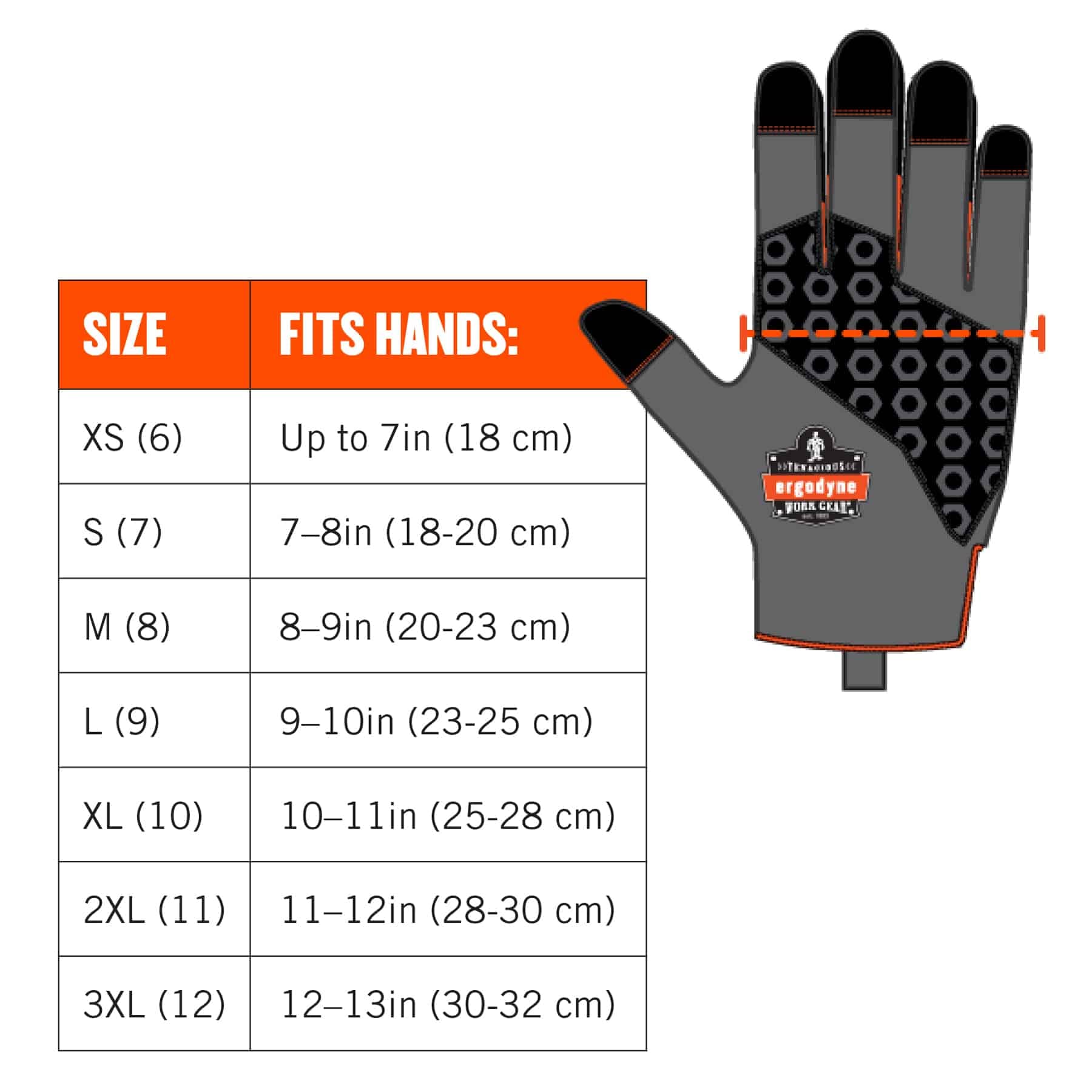 Waterproof Work Gloves, High Visibility, Thermal Insulated, Touchscreen, Enhanced Grip, Ergodyne ProFlex 818WP