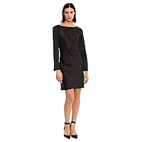 Donna Morgan Women's Rhinestone Back Detailed Bias Cut Dress Event Occasion Date Night Out Guest of