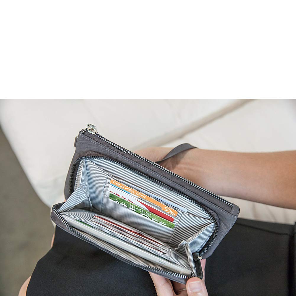 Travelon Women's RFID Blocking Phone Clutch Wallet