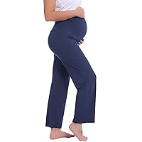 Joyaria Womens Maternity/Pregnancy Sweatpants Long Yoga/Pajama/Lounge Pants Over The Belly