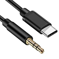USB C to Aux Cable 3.5ft, Aux to USB C, Type C to Aux 3.5mm Audio Adapter Cable, USB C to Headphone Jack Cord Car Stereo Jack Cable Compatible with Samsung Galaxy S22 S21 S20 Note20, Google Pixel