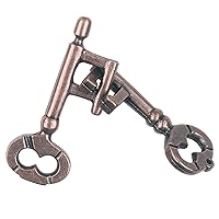 BePuzzled | Key Hanayama Metal Brainteaser Puzzle Mensa Rated Level 1, for Ages 12 and Up