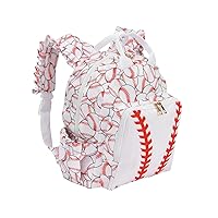 Kids Toddler Backpack for Preschool Lightweight Sports Travel Shoulders Backpack School Bag Bookbag for Girls Boys (Baseball)