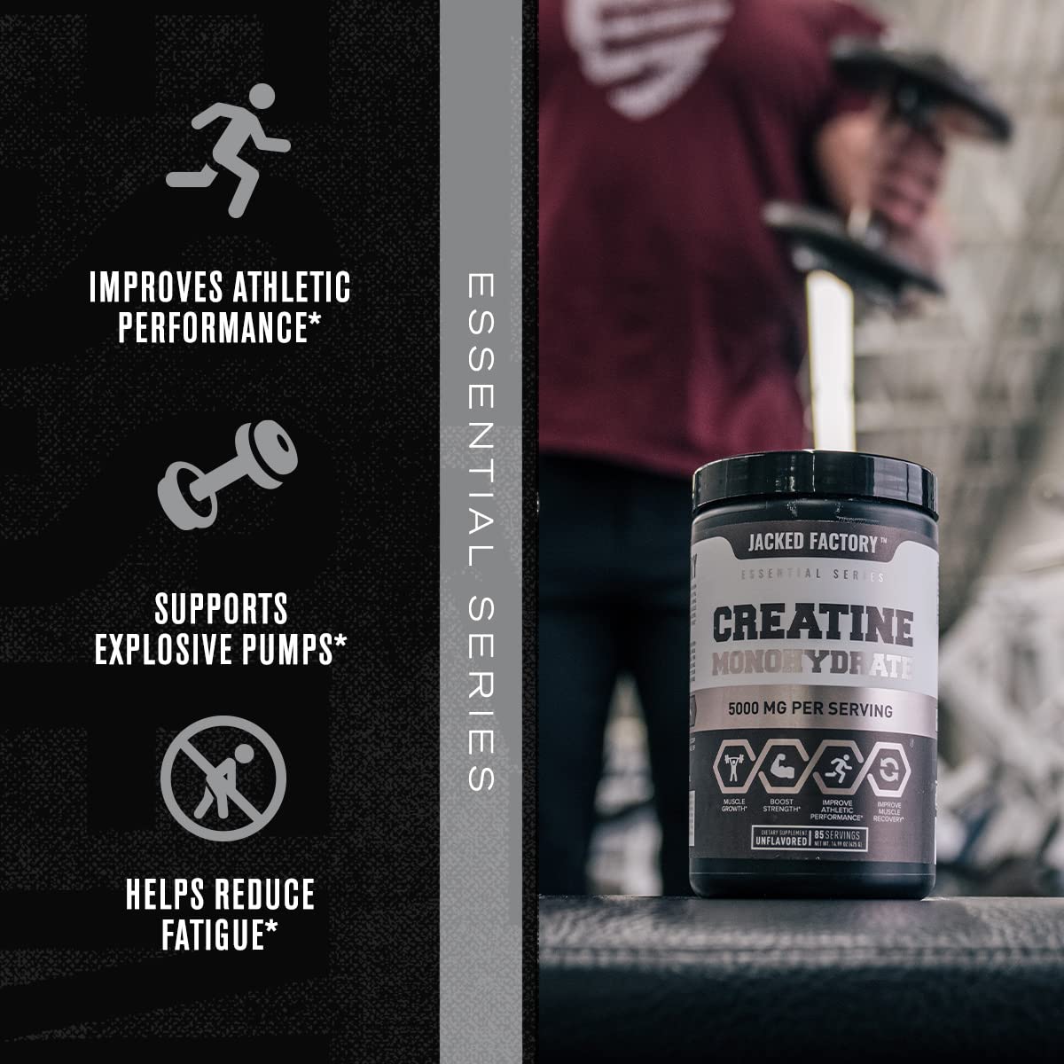 Nitrosurge Pre-Workout & Creatine Monohydrate - Pre Workout Powder With Creatine for Muscle Growth, Increased Strength, Endless Energy, Intense Pumps - Cherry Limeade Preworkout & Unflavored Creatine
