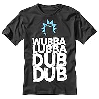 Wubba Lubba Dub Dub Black Shirt