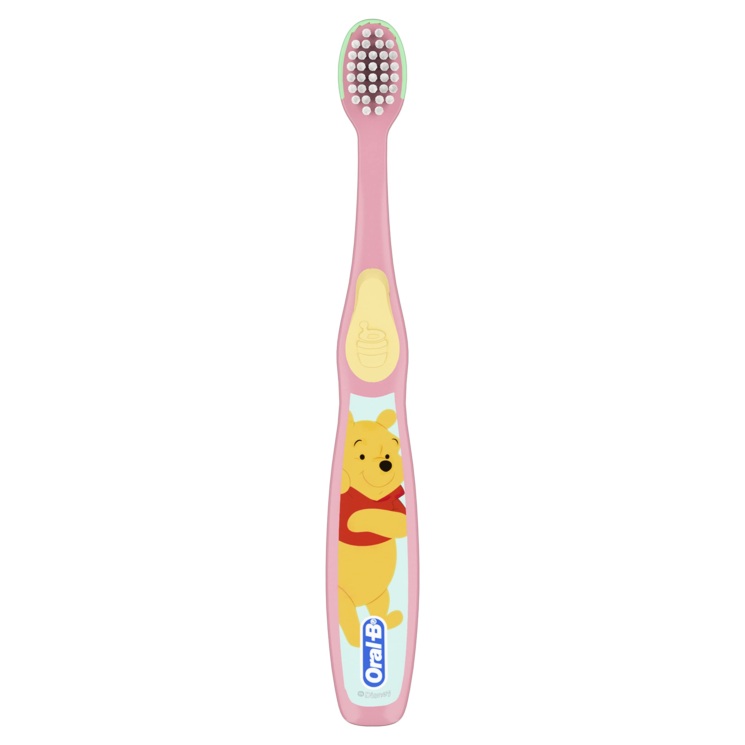 Oral-B Baby Toothbrush Featuring Disney's Pooh, Baby Soft Bristles, 0-3 Years, 1 Count