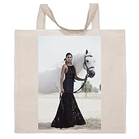 Chanel Iman - Cotton Photo Canvas Grocery Tote Bag #IDPP648199