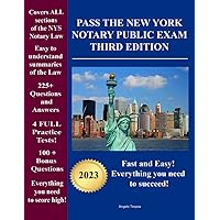 Pass the New York Notary Public Exam Third Edition: Everything you need - Exam Prep with 4 Full Practice Tests! Pass the New York Notary Public Exam Third Edition: Everything you need - Exam Prep with 4 Full Practice Tests! Paperback