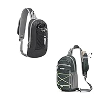 G4Free Sling Bag RFID Blocking Lightweight Crossbody Backpack Hiking Daypack Outdoor Chest Bag for Women Men